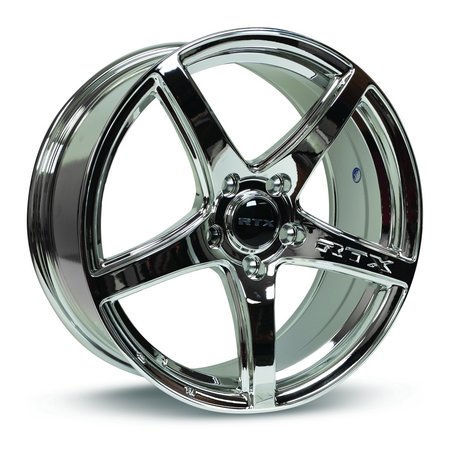 RTX Alloy Wheel, Illusion 18X8 5x114.3 ET42 CB73.1 Chrome PVD 082944